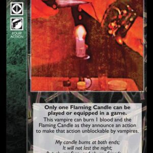 Flaming Candle